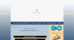 Desktop Screenshot of obecdlouhe.cz